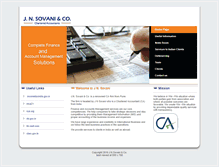 Tablet Screenshot of jnsovaniandco.com